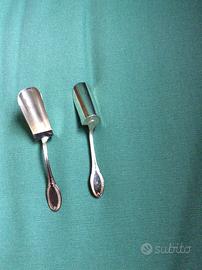 Cucchiaini da zucchero in silverplate