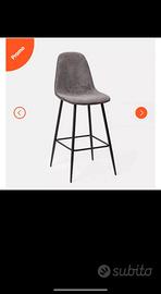 Set di 4 Sgabelli per penisola cucina