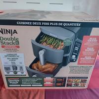 Friggitrice ad aria Ninja doppio cestello vertical