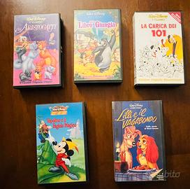 lotto videocassette Disney 