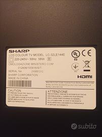 TV Sharp Aquos 32 pollici 