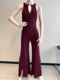 Tuta intera wide leg in jersey Marciano by Guess