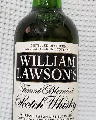 Scotch Whisky William Lawson's