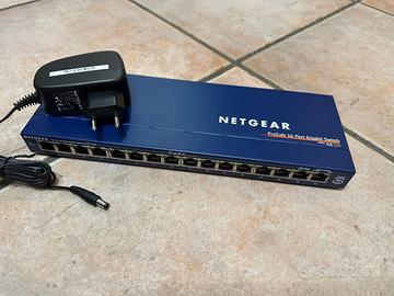 Switch 16 porte Gigabit NETGEAR ProSafe GS116