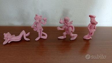 Pantera Rosa U.A.CO anni '80 Lotto 4 figures