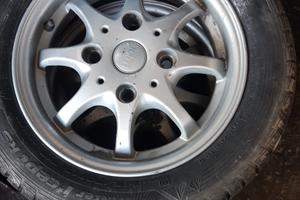 Aixam 4 cerchi e pneumatici invernali 145/70 R13