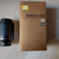 Obiettivo Nikon AF-S DX 55-200 VR