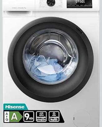 Hisense WFQE9014EVJM - Lavatrice a Carica Frontale