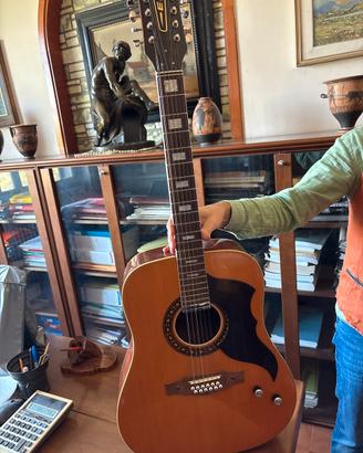 Chitarra acustica EKO 12 corde vintage