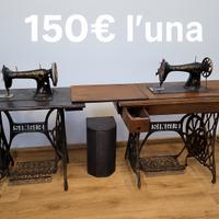 Macchina da Cucire d'Epoca Singer con Mobile