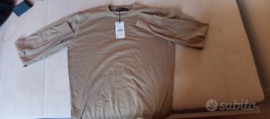 maglione cotone girocollo 
