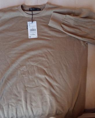 maglione cotone girocollo