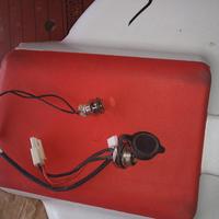 pulsante accensione monoruota+ presa alimentazione