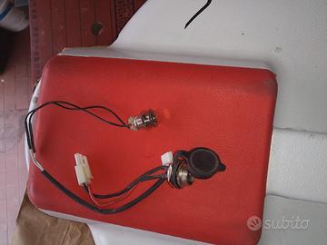 pulsante accensione monoruota+ presa alimentazione