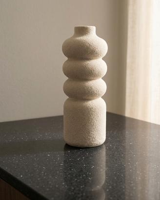 Vaso di design color sabbia 3D