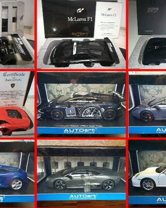 1:18 Autoart collezione di oltre 30 modelli rari