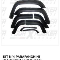 Kit Parafanghini allargati +12cm Jeep Cherokee XJ