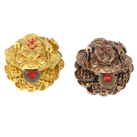 Oriental Art Augurio di prosperità Rospo monete