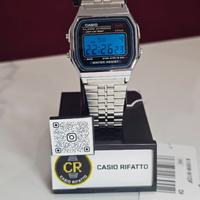 Casio A-159W Custom Deep Blue – NUOVO con Cartelli