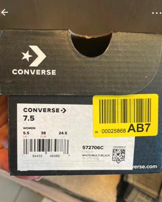 Nuove Converse alte mai utilizzate