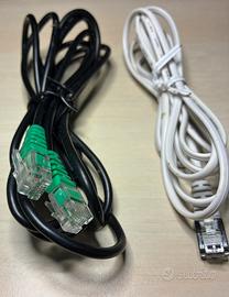 2 cavi Ethernet RJ45