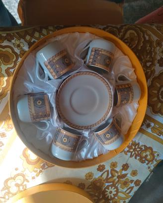 set 6 tazzine caffè ANCAP porcellane linea KONTIKI