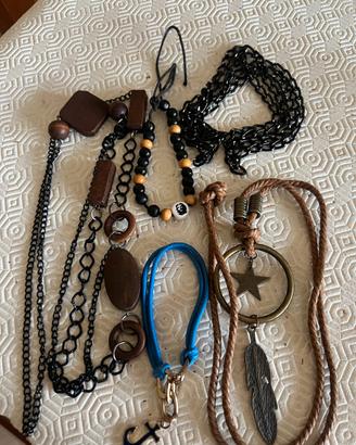 colane +bracciali 15 euro