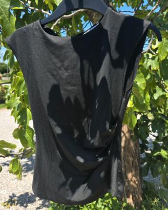 Top nero Terranova bambina TG S