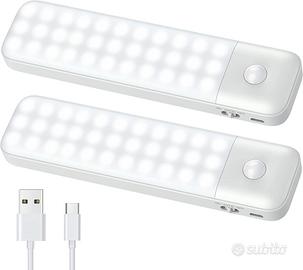 Luce Notturna Luce 60LED Armadio con Sensore di Mo