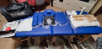 Lettino Massaggio Professionale Nuovo +accessori