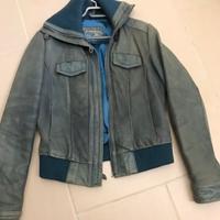 Giubbotto unisex in pelle Stradivarius