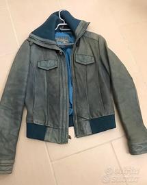 Giubbotto unisex in pelle Stradivarius