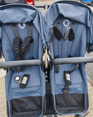 passeggino  gemellare bugaboo donkey 5 