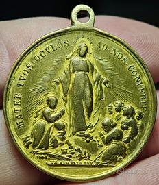 1866 Pio IX Medaglia Confraternita Figlie di Maria