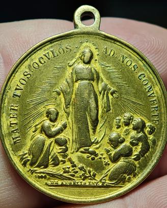 1866 Pio IX Medaglia Confraternita Figlie di Maria