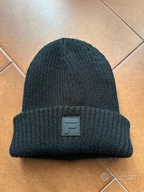 Berretto nero fila unisex
