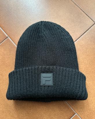 Berretto nero fila unisex