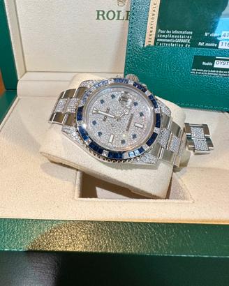 Rolex 116610LN custom diamond