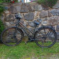 Bicicletta bici viaggio cicloturismo KTM donna