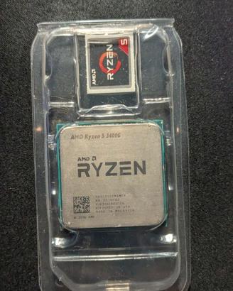 Ryzen 5 3400g + dissipatore stock AMD