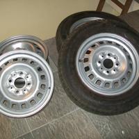 cerchi/gomme fiat panda 4x4