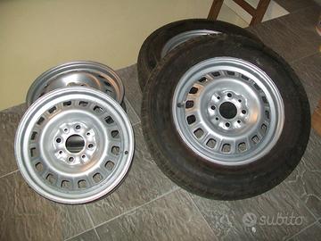 cerchi/gomme fiat panda 4x4