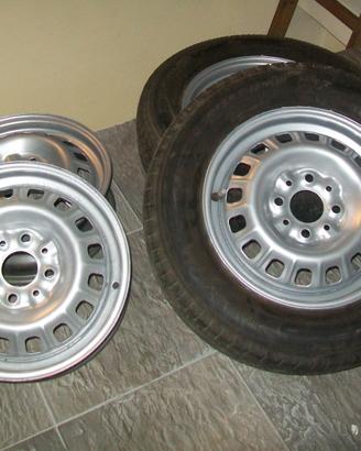 cerchi/gomme fiat panda 4x4