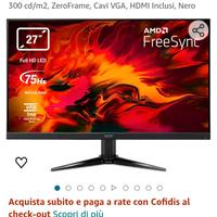 monitor Acer nitro gaming 27