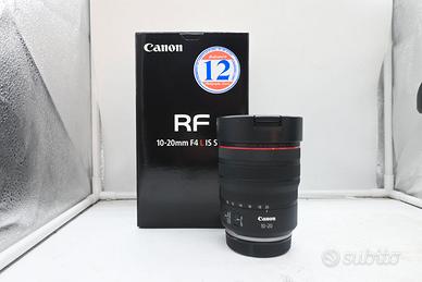 Canon RF 10-20mm F4 L IS STM