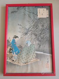 Xilografia Mizuno Toshikata