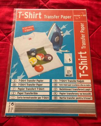 Carta trasferisce immagini su T-Shirt 