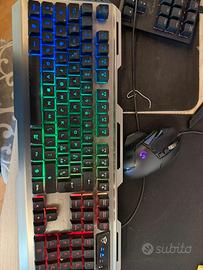 TASTIERA + MUOSE DA GAMING