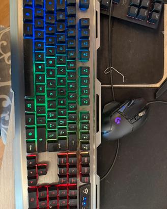TASTIERA + MUOSE DA GAMING