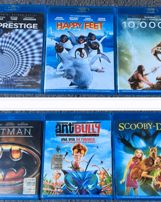 Lotto 3 Custodie Blu-Ray (6 Film Totali)
